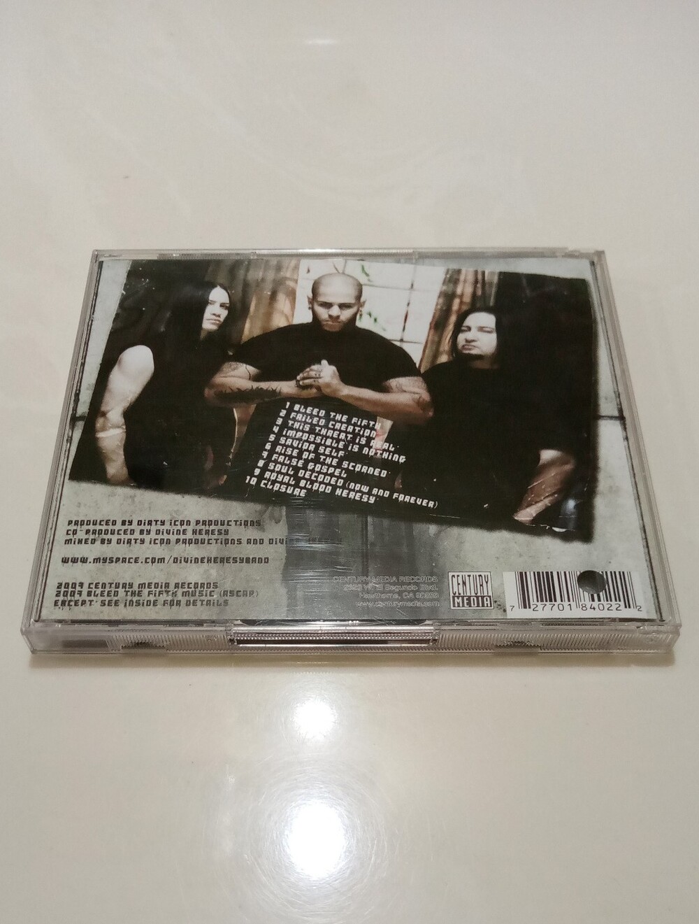 *RESERVED* NIP/NWOP 2 Divine Heresy Century Media CDs - Picture 4 of 6